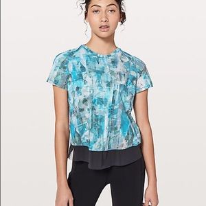 Lulu lemon quick pace short sleeve